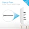 Coby Plug Adapter, 6 Outlet(s) White CB-5503 - alternate 4